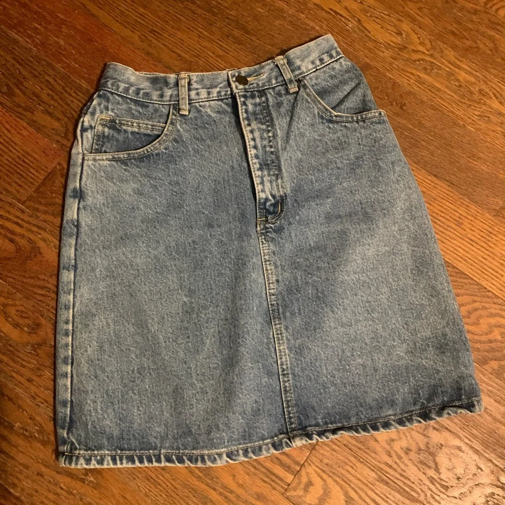 Guess Skirt Blue Jean Size 28 Women’s - Picture 2 of 8
